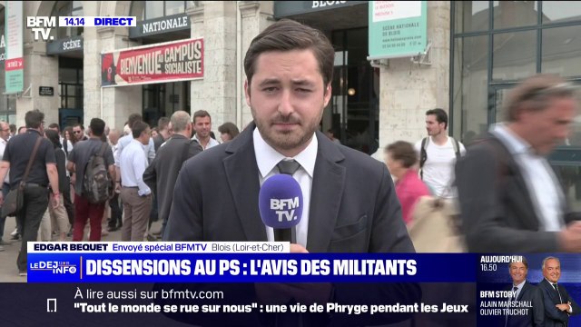 Début des universités d'été du PS sur fond de tensions internes alors que les militants restent fidèles à la candidature de Lucie Castets à Matignon