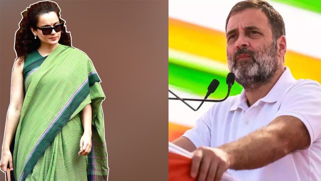 Rahul Gandhi पर Kangana Ranaut का बड़ा बयान- 'सिर्फ कुर्सी से प्यार, टोटल Mess हैं राहुल गांधी'