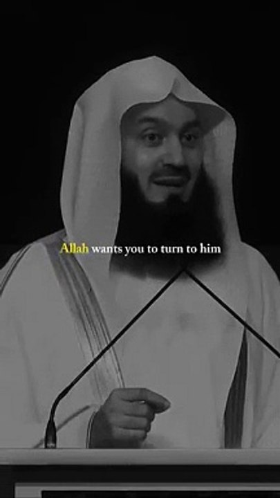 Allah wants you to turn to him