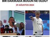 Bir dakikada bugün ne oldu?