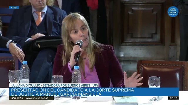 La senadora Juliana Di Tullio pidió precisiones al candidato sobre delitos cometidos en la década del ‘70 a García-Mansilla