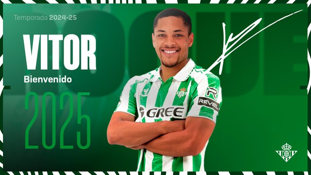 Así fue la reacción de Vitor Roque al entrar al estadio del Real Betis Benito Villamarín