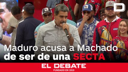 Maduro acusa a Machado de formar parte de «un pacto satánico con los gringos»