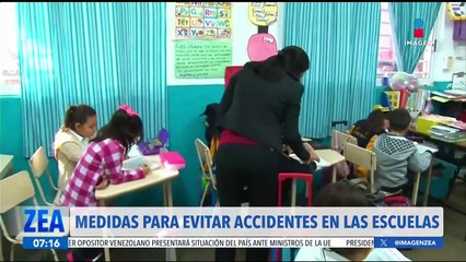 Medidas para prevenir accidentes en las escuelas