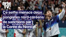 Deux pongistes nord-coréens visés par une enquête pour “contamination idéologique” après un selfie avec des sud-coréens aux JO