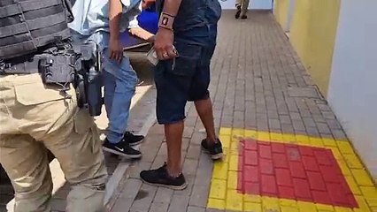 Dupla é presa por furto de fios no Parque Verde