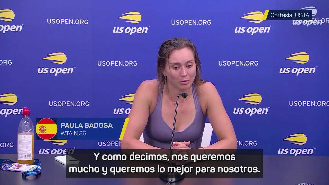 US Open: Badosa lamenta la eliminación de Tsitsipas: "Ahora entiendo lo que sufren los entrenadores"