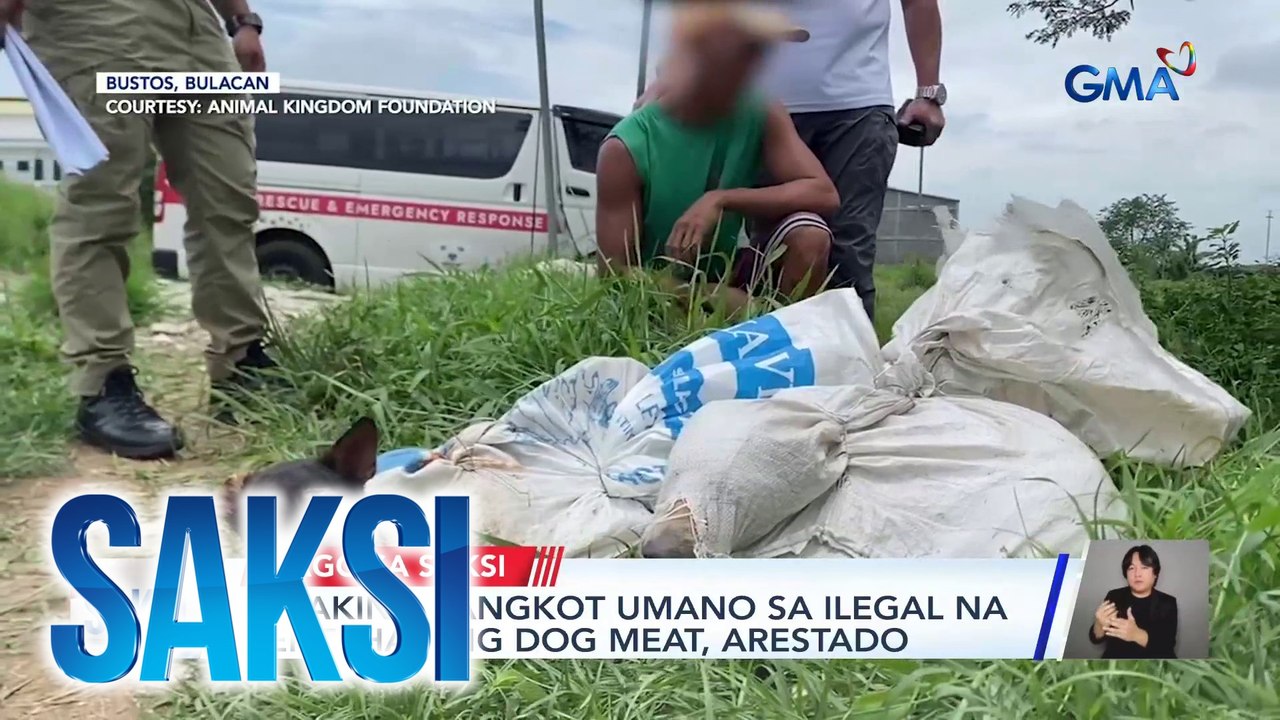 Lalaking sangkot umano sa ilegal na bentahan ng dog meat, arestado | Saksi