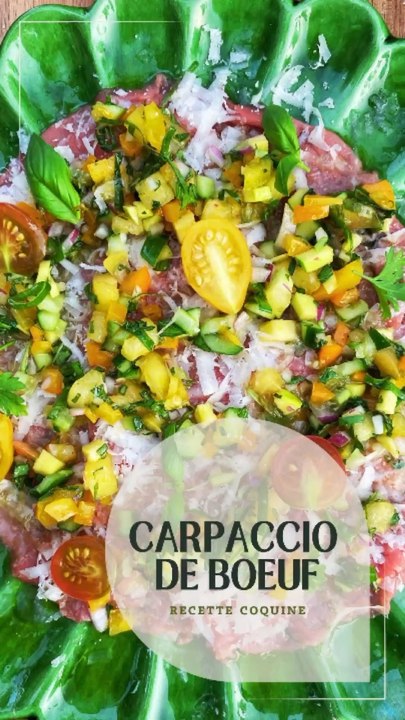  Carpaccio de Bœuf  
