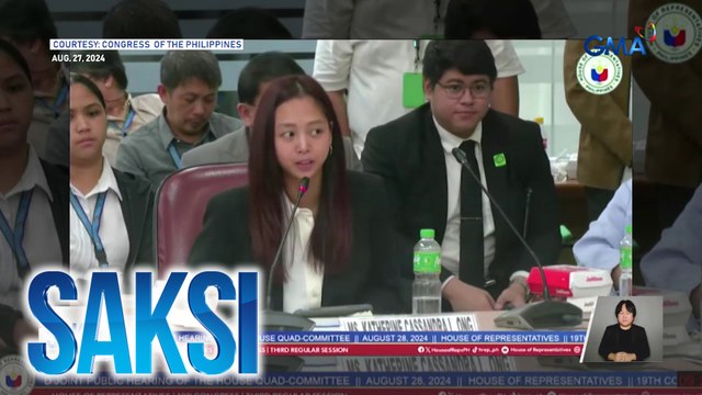 Cassandra Ong, aminadong nobyo si Wesley Guo; itinangging may kinalaman sa mga POGO | Saksi