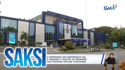 PNP, hinihingan si Espenido ng ebidensya na magpapatunay sa umano'y quota at reward system sa mga pulis noong Oplan Tokhang | Saksi