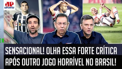 "A MÍDIA BRASILEIRA ACEITA ISSO, cara! POUCA GENTE FALA, mas..." DESABAFO após São Paulo x Galo!
