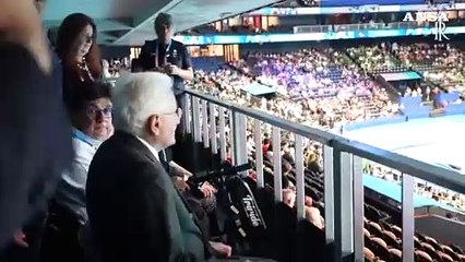 Paralimpiadi: Mattarella assiste alle gare di nuoto, applaude all'argento di Barlaam