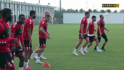 Samsunspor'da Hatayspor mesaisi devam etti!