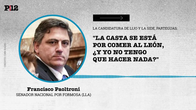 Paoltroni sentó sus diferencias sobre la candidatura de Lijo y los fondos para la SIDE: La casta se está por comer al león, ¿y yo no tengo que hacer nada?