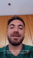 Rui Pinheiro agradecimento