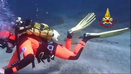 Rimessa in piedi la Madonna degli Abissi