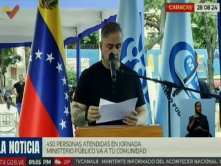 450 personas fueron atendidas durante jornada de calle del Ministerio Público en Caracas
