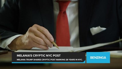 Melania Trump Shares Cryptic Post Paying Tribute to NYC on Her 28th Anniversary of Arriving in the City Where She Said 'Dreams Come Alive'