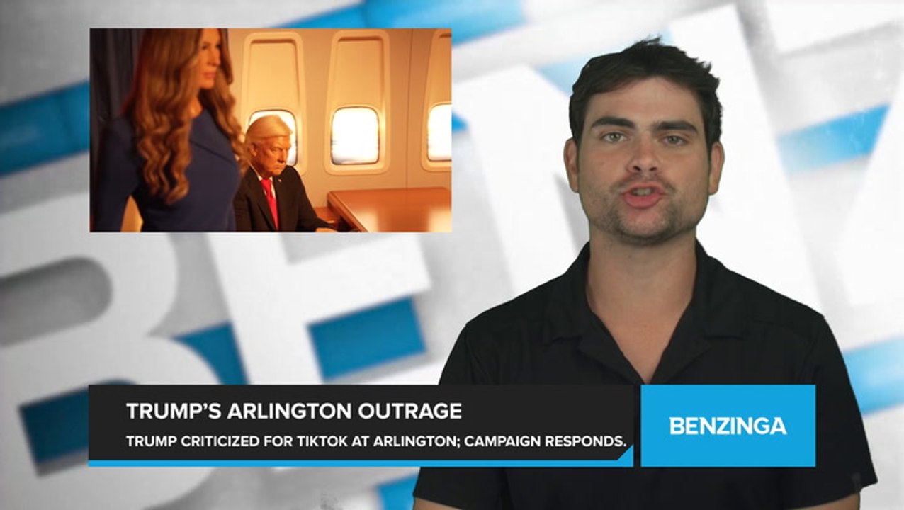 Trump Faces Criticism for TikTok Video Filmed at Arlington Cemetery in Alleged Violation of Federal Law. Campaign Claims Cemetary Worker Had 'Mental Health Episode.'