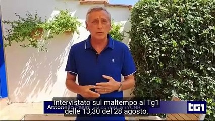 La denuncia del fisico Antonello Pasini: «Censurato dalla Rai, tagliata la mia frase sul cambiamento climatico»
