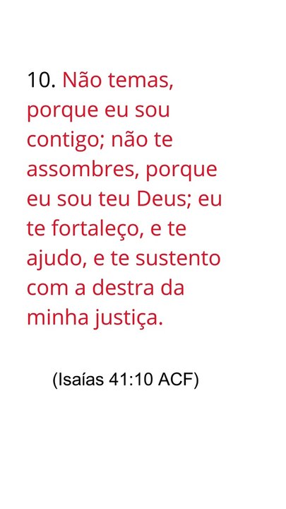 Isaías 41:10