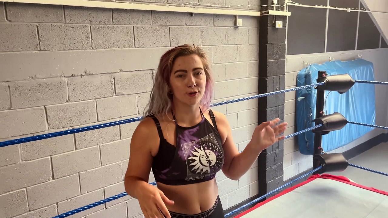 Nadia Sapphire vs Kate Von Kage Bra and Panties Match