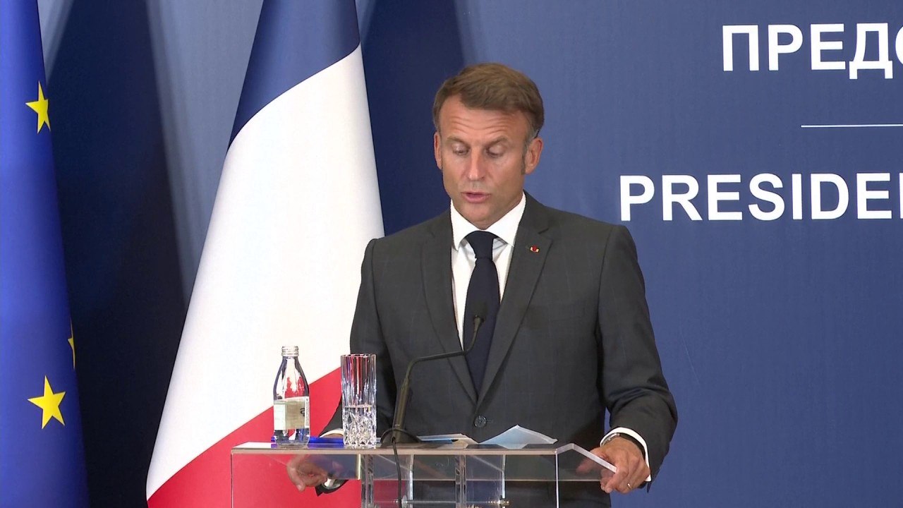 Emmanuel Macron: "Le choix des avions de chasse Rafale par la Serbie est un choix clair, celui d'une alliance de long terme entre nos deux pays"