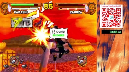 FAIL Naruto: Ultimate Ninja 03 - Speedrun Hero's History IGT: 33:48