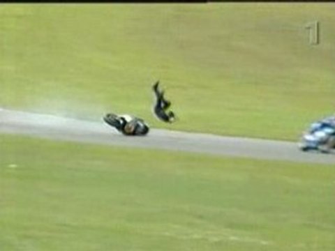 Humour - Chute en moto