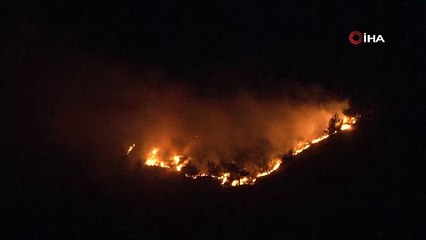 Hatay’da orman yangını: Alevler hızla büyüyor!