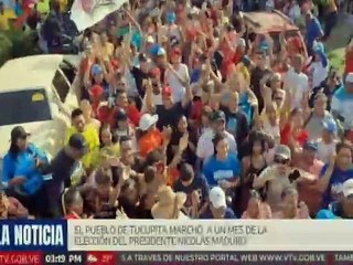 Delta Amacuro | Ciudadanos de Tucupita marcharon en respaldo al presidente Nicolás Maduro