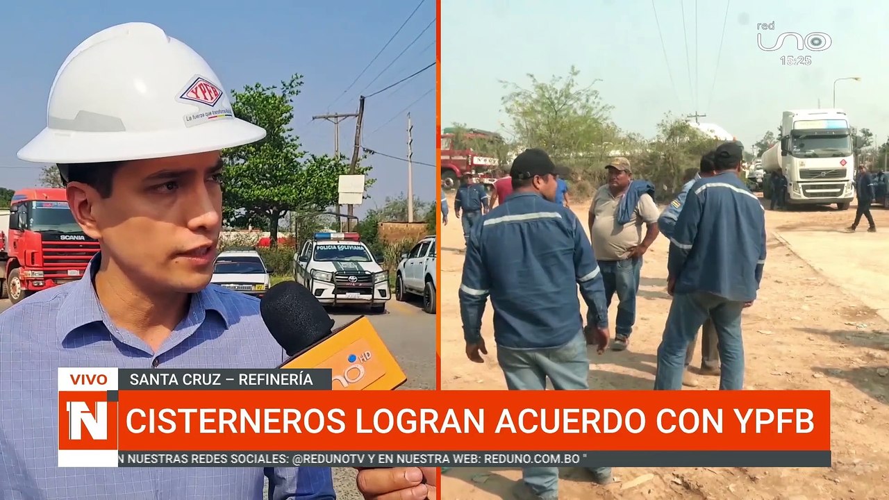 CISTERNEROS LOGRAN ACUERDO CON YPFB