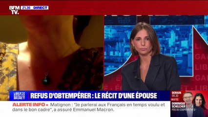 "Je la soutiens et je suis d'accord avec ce qu'elle pense", explique l'épouse d'un policier, après le discours de la veuve du gendarme tué à Mougins