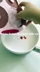 ASMR MAKE DUBAI CHOCOLATE WITH ME