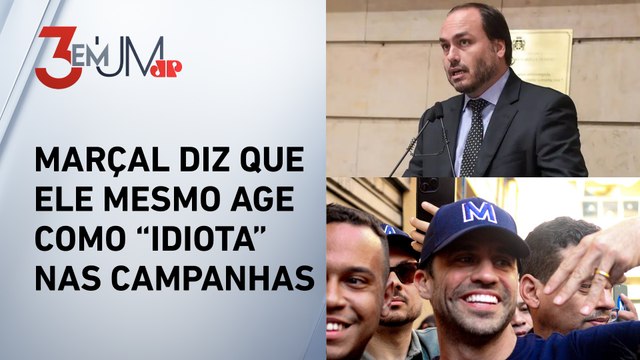 Carlos Bolsonaro diz que fez as pazes com Pablo Marçal: “Queremos rumar nas mesmas direções”