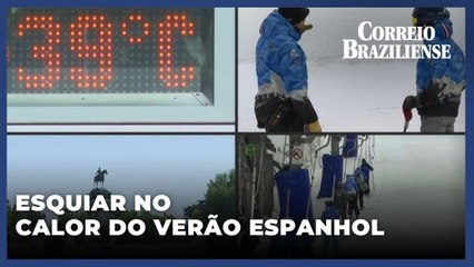 Refúgio de Esqui no Verão Espanhol: Divirta-se com Neve em Meio ao Calor ☀️⛷️