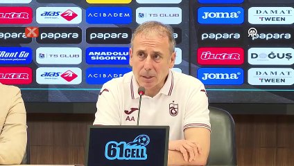 Abdullah Avcı: "Taraftarımızdan özür diliyoruz"