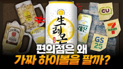 참이슬·아사히 제쳤다…잘 나가는 한국 하이볼, 위스키 없는 이유 [비크닉 영상]