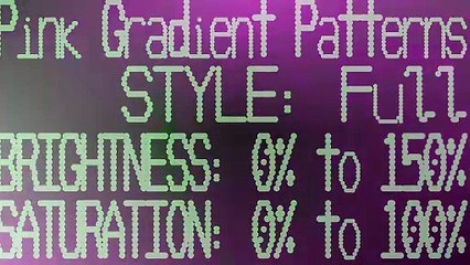 4K Pink Gradient Patterns