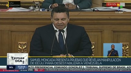 Temas del Día 29-08: Embajador Moncada demostró plan injerencista contra Venezuela