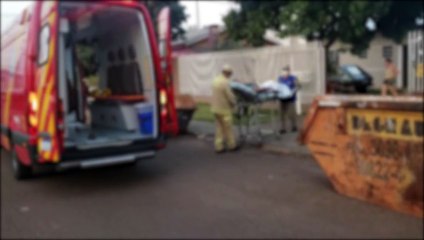 Idosa de 72 anos fica ferida ao sofrer queda no São Cristóvão