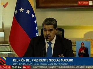 Pdte. Maduro: Espero que con la recuperación económica regresen todos a una patria única y próspera