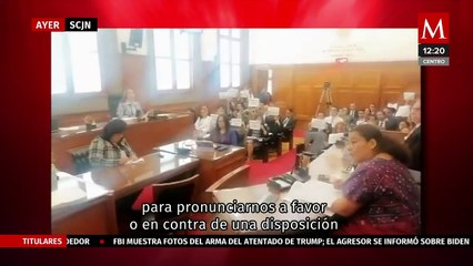 Lenia Batres pide seguridad al interior de la Corte tras enfrentamiento con ministro