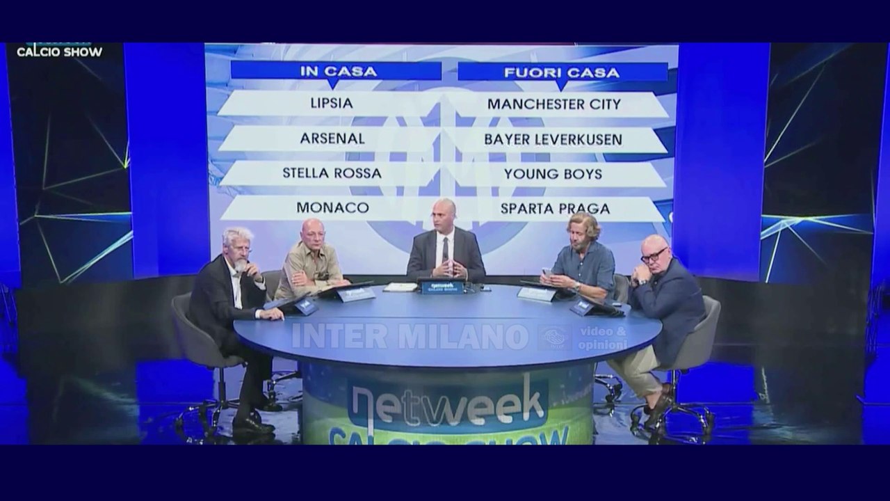 Inter-Atalanta e sorteggi di Champions * Marcello Chirico: senza Lautaro l'Inter è un'altra Inter * Fabio Verga: l'Inter gioca molto bene.