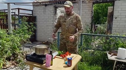 Soldado 'influencer' na linha de frente da Ucrânia