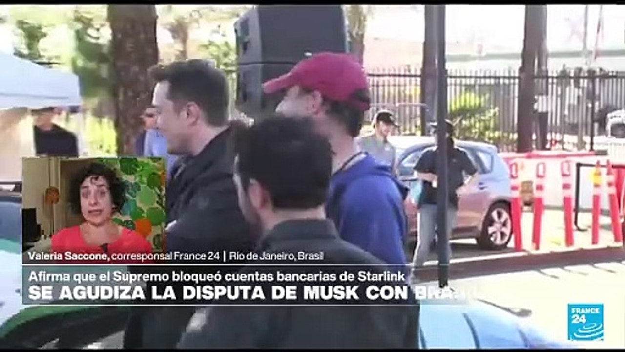 Informe desde Río de Janeiro: Elon Musk denuncia el bloqueo de cuentas de Starlink en Brasil