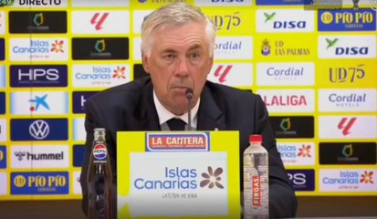 Carlo Ancelotti habla del 'mal' desempeño del Real Madrid tras el empate contra Las Palmas: "hay que buscar solución"