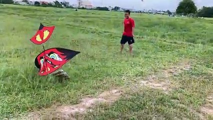 Tổng hợp các pha tiếp đất chấn động địa cầu thả diều sáo 1 mét cõng bộ sáo 3 lạng nhôm