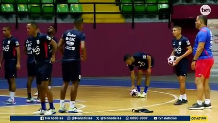 Selección de Futsal de Panamá entrena por última vez antes de viajar